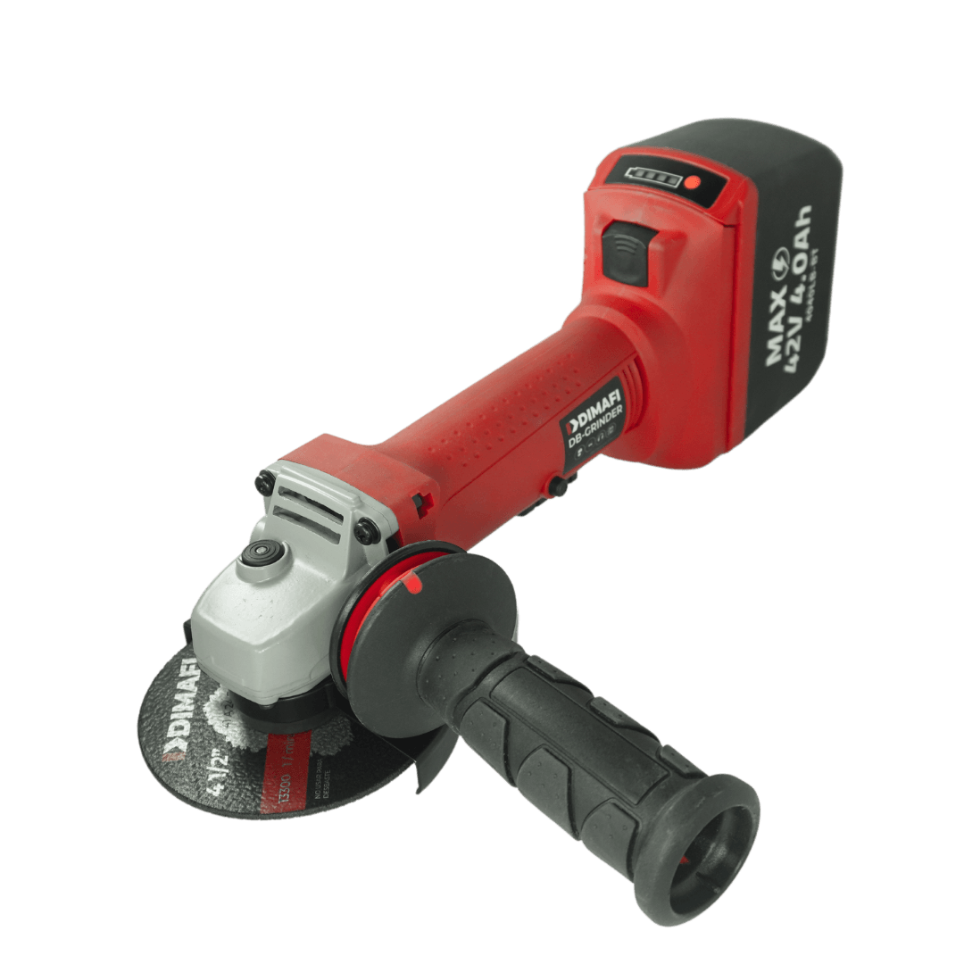 ESMERIL ANGULAR INALÁMBRICO DB-GRINDER 36v / 42v MAX + 2 BATERÍAS 4Ah