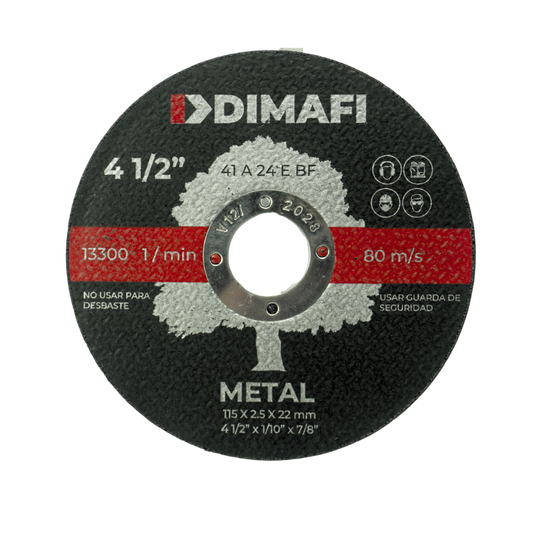 DISCO DE CORTE METAL