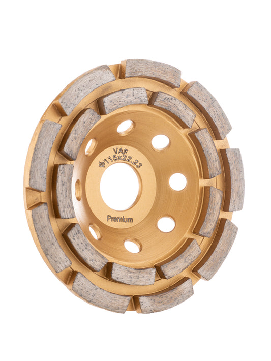 COPA DIAMANTADA DOBLE SEGMENTO