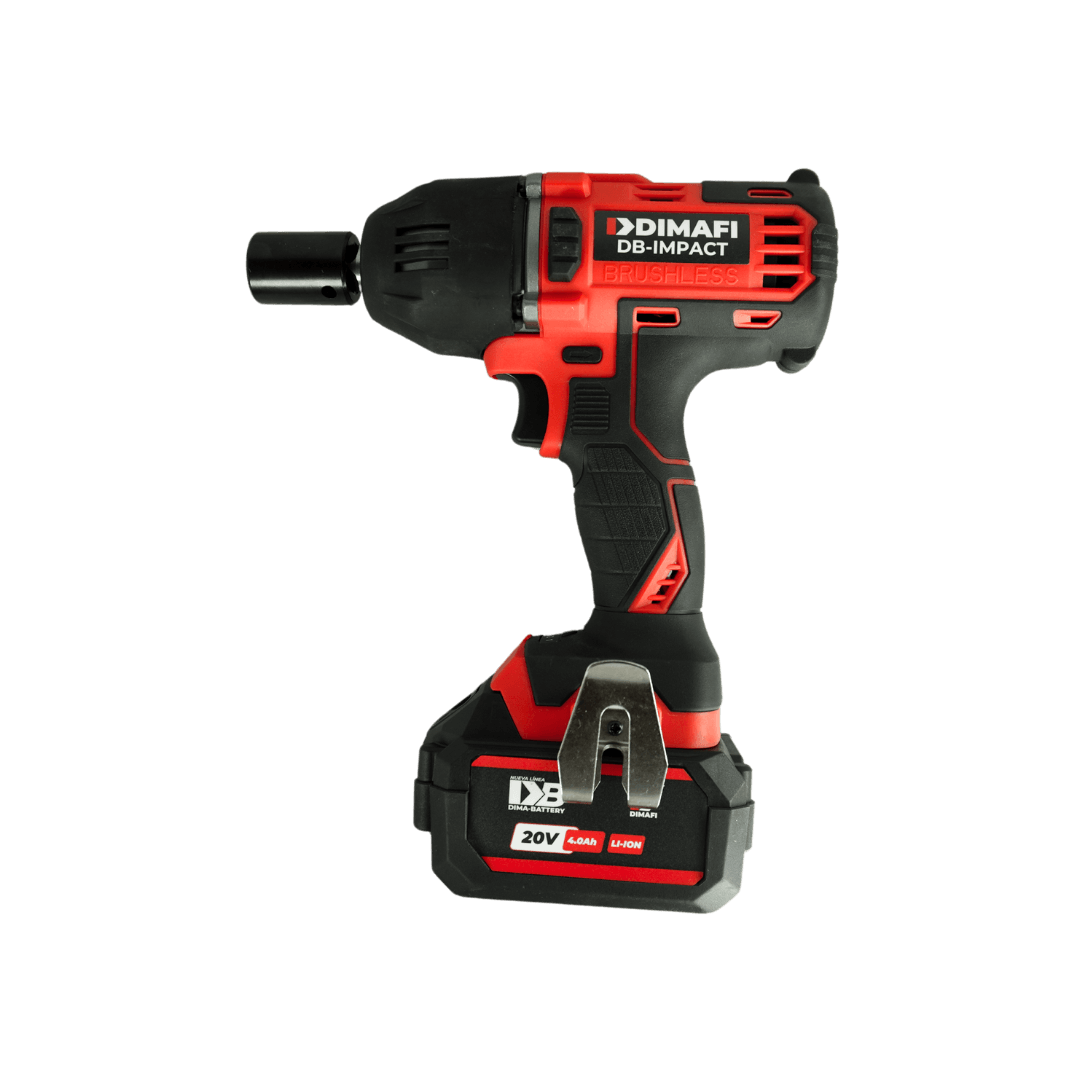 LLAVE DE IMPACTO INALAMBRICA BRUSHLESS 20V DB-IMPACT + 2 BATERÍAS 4Ah
