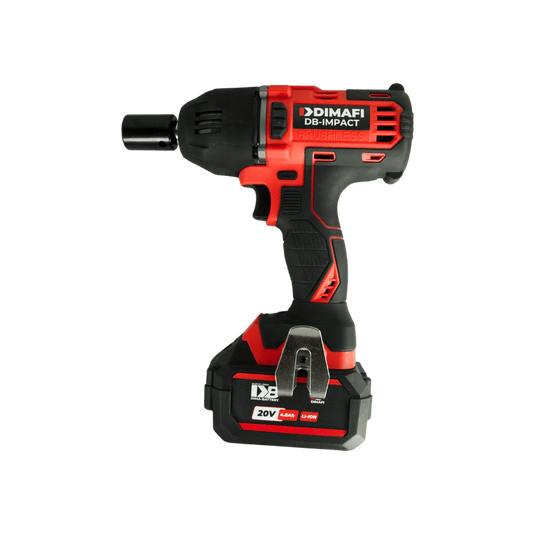 LLAVE DE IMPACTO INALAMBRICA BRUSHLESS 20V DB-IMPACT + 2 BATERÍAS 4Ah