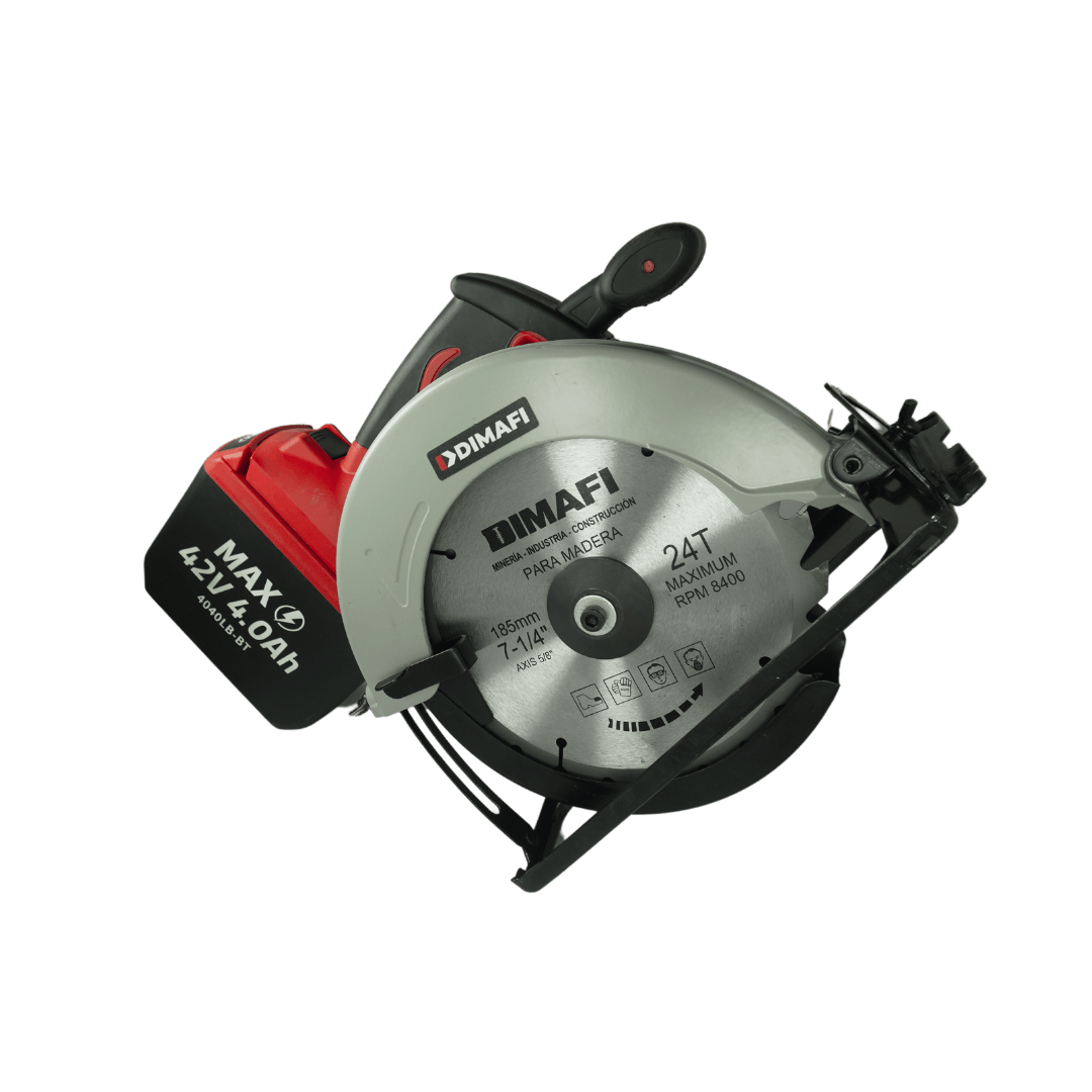 SIERRA CIRCULAR INALÁMBRICA DB-CIRCULAR SAW 36v / 42v MAX + 2 BATERÍAS 4Ah