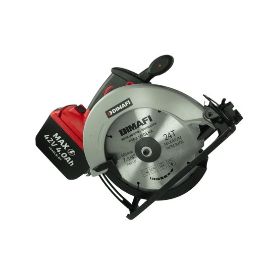 SIERRA CIRCULAR INALÁMBRICA DB-CIRCULAR SAW 36v / 42v MAX + 2 BATERÍAS 4Ah