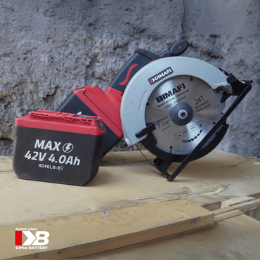 SIERRA CIRCULAR INALÁMBRICA DB-CIRCULAR SAW 36v / 42v MAX + 2 BATERÍAS 4Ah