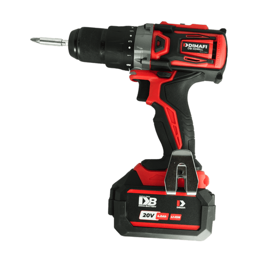 TALADRO ATORNILLADOR INALAMBRICO BRUSHLESS 20V DB-XDRILL + 2 BATERÍAS 4Ah