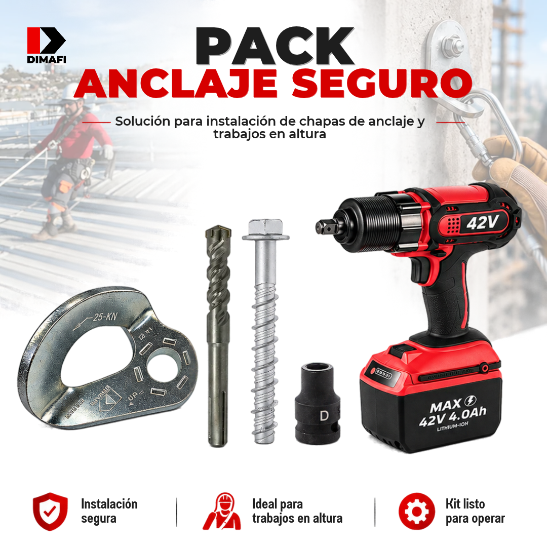 PACK ANCLAJE SEGURO DIMAFI