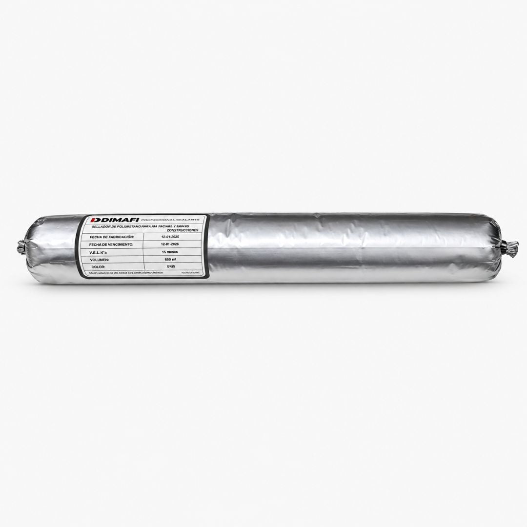 Sellador de Poliuretano Profesional DIMAFI 590 ml para Techos, Juntas y Sellos